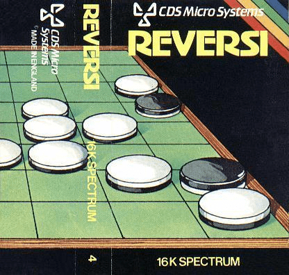 Reversi box art for ZX Spectrum